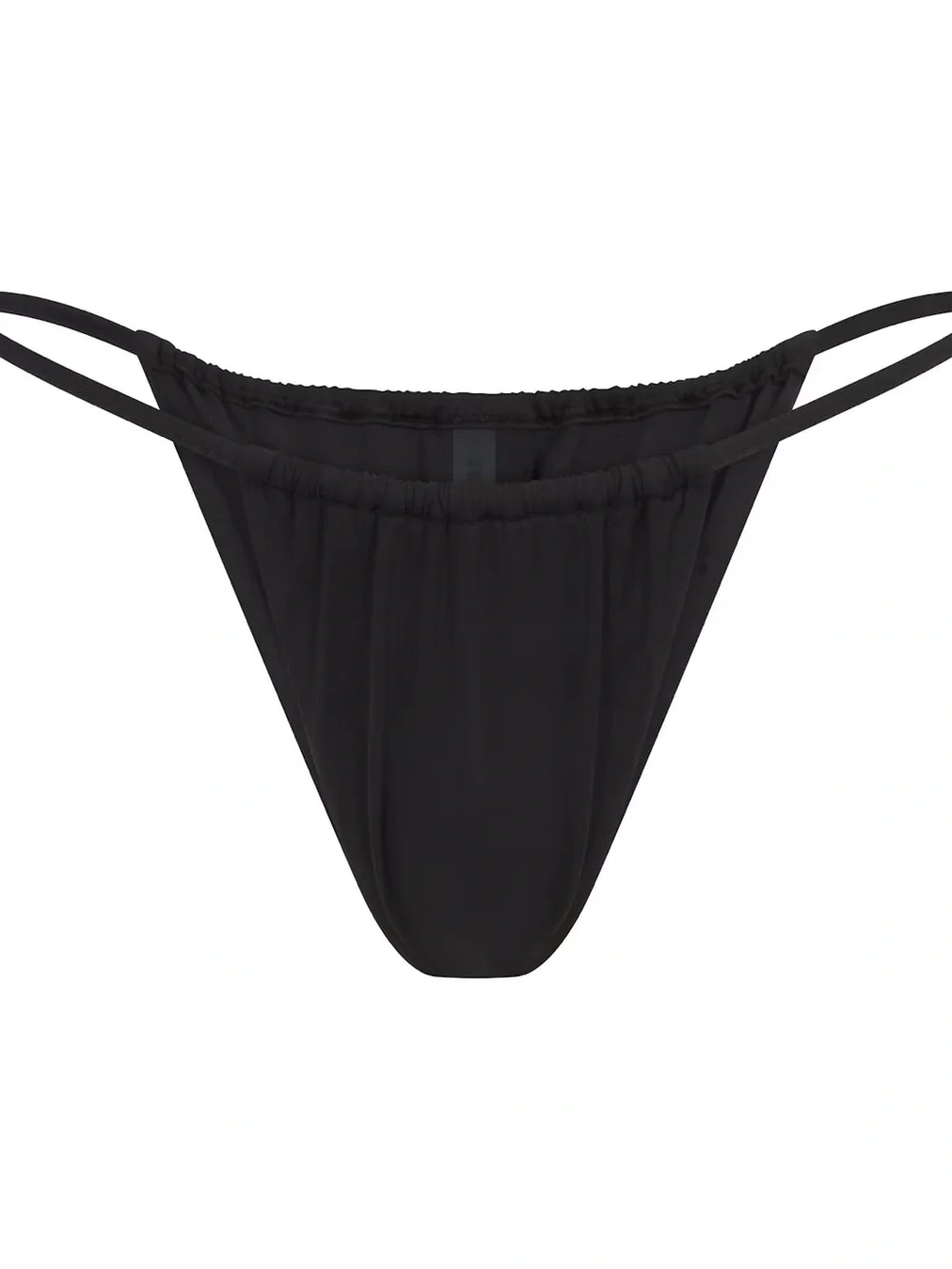 Skims Signature Swim String Bikini Bottom Onyx Large